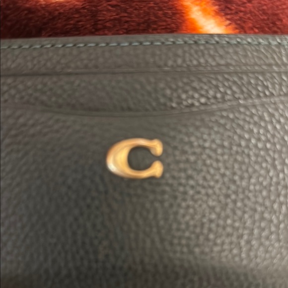 Coach Black Leather Card Holder - Picture 4 of 4